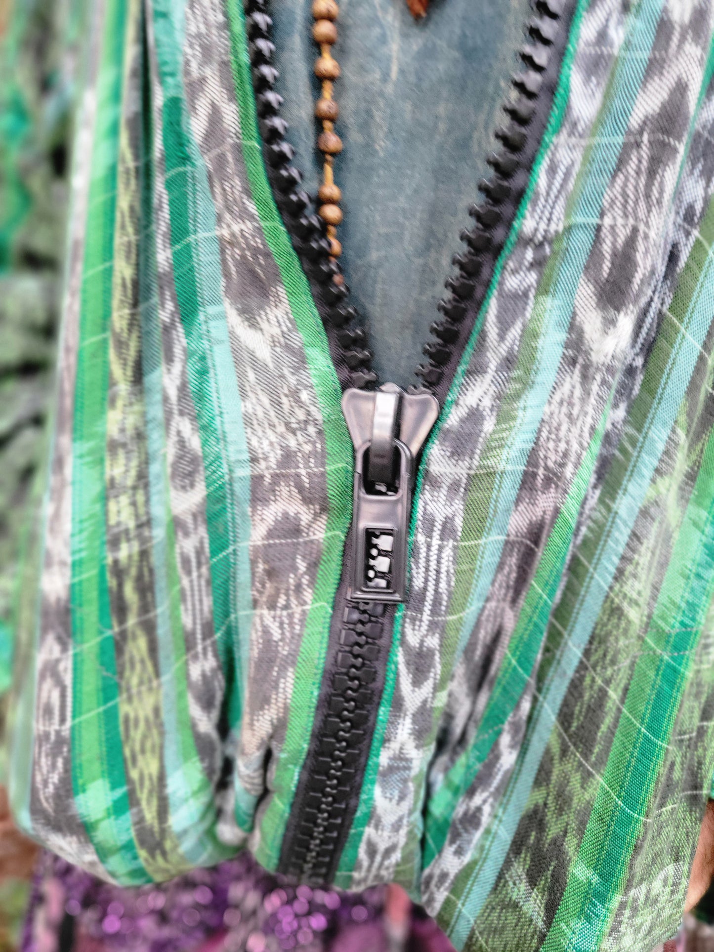 Jacket - Long Sleeve Green/Tiger