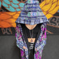 Cloak - Purple Zebra Print