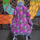 Cloak - Purple Zebra Print