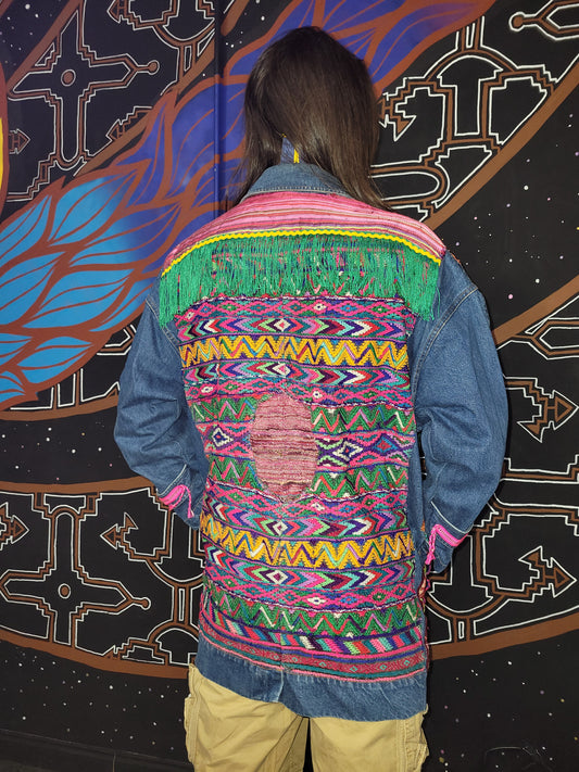 Denim Mayan Jacket