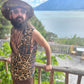 Flat Brim Sombrero - Psychedelic Safari