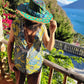 Flat Brim Sacred Geometry Sombrero