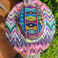 Flat Brim Sombrero - Purple Moksha