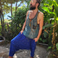 Harem Pants - Blue Peacock